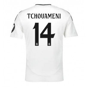 Real Madrid Aurelien Tchouameni #14 Replika Hjemmebanetrøje 2024-25 Kortærmet